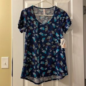 Lularoe Classic-T XS geometric print